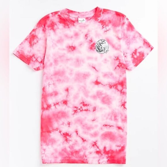Melodie, Women's Over Moon Pink Tie Dye T-Shirt. Size: XS. NWT. (1769) - Picture 8 of 10